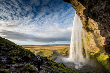  Seljalandsfoss Wasserfall an der Ringstrasse, Island