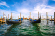 © Dmitry Vereshchagin - Venice, Italy - July, 28, 2017: gondola on a Channel in Venice, Italy