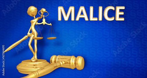 what is malice in law