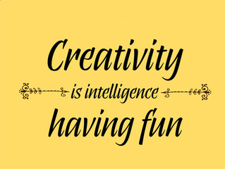 creativity is intelligence having fun quotes 