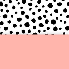 Aufkleber - Geometric trendy 80s retro seamless pattern