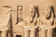 Egypt, Abu Simbel, The Great Temple, Known As Temple Of Ramses II
