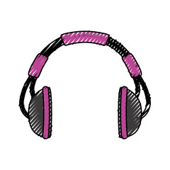 Sticker - Music headphones symbol