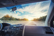© Dmytro Titov - Car dashboard and steering wheel inside of car