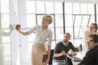 © WAVE/Stocksy - Business people during a meeting in the office