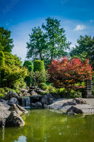 Japanischer Garten Bonn Am Rhein Buy This Stock Photo And