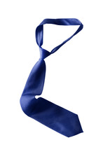Blue Necktie Isolated
