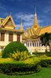 Royal palace in the capital city of Cambodia in Phnom Penh