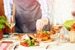 © 123object_stock - chicken dinner, bqq with salad