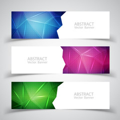 Wall Mural - vector abstract design banner background.