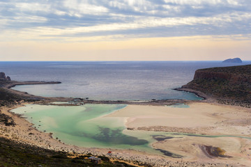 Wall Mural - Beautiful beach in Balos Lagoon, Crete