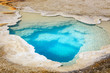 A closeup of the Heart Spring. A hot spring in the Upper Geyser Basin of Yellowstone National Park