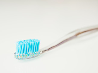 toothbrush on white background