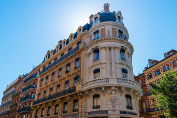 Wall Mural - Immeuble à Toulouse, Occitanie en France