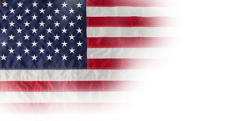 Poster - American national flag with stars and stripes