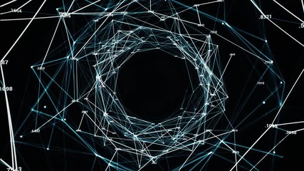 Wall Mural - digitally generated business background