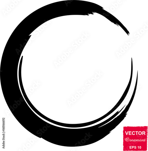 イラスト素材 筆文字 円 丸 ベクターデータ Brushle Design Written With A Brush Buy This Stock Vector And Explore Similar Vectors At Adobe Stock Adobe Stock