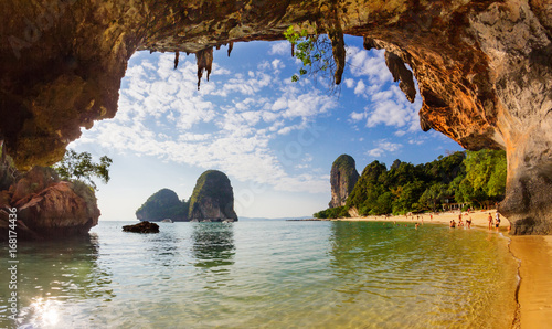 Pranang Cave Beach, Krabi, Thailand