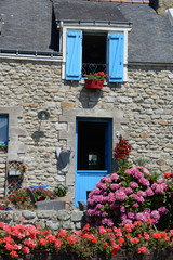 Canvas Print - Haus in der Bretagne