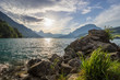 Lake Four Cantons near Lucerne in Switzerland