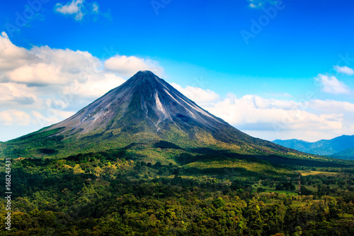 Plakat Wulkan Arenal w Kostaryce