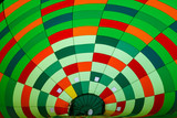 Fototapeta Tęcza - inside in hot air balloon