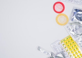  Birth control pill / contraceptive / condom