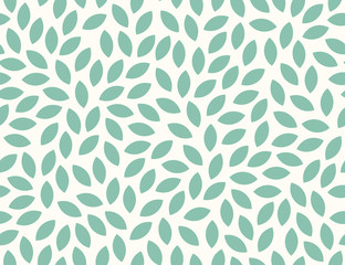 Leaves Pattern. Endless Background. Seamless