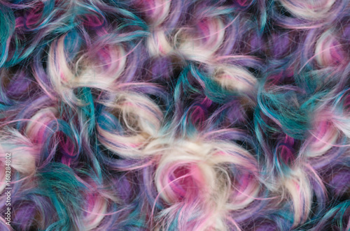 Background Or Wallpaper Of Multicolored Hair Cut Or Rainbow Modern