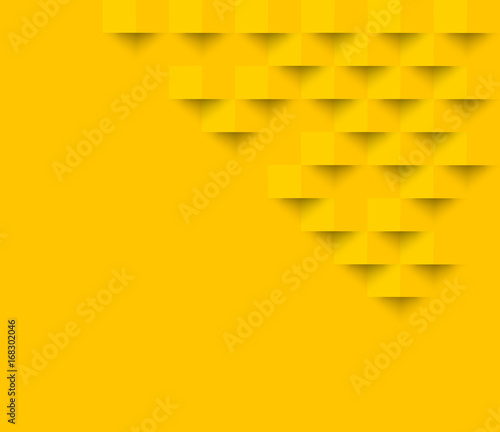 Yellow Square Geometric Texture Background Abstract Square