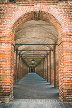 Arches In Sabbioneta, Italy