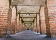 Arches In Sabbioneta, Italy