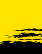 © mrhighsky - Abstract yellow and black grunge background with halftone dots