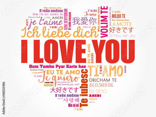 I Love You Heart Concept Word Cloud Collage In Different Languages Of The World Stock Vector Adobe Stock I Love You Heart Concept Word Cloud Collage In Different Languages Of The World Stock Vector Adobe Stock