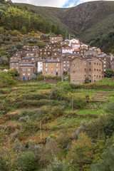 Wall Mural - Exposure of the Village of Piodao, Serra da Estrela, Portugal