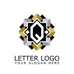 Poster - Letter Q Media Logo