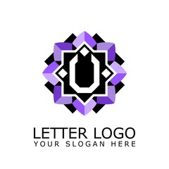 Sticker - Letter U Media Logo