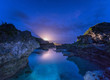 Moonlight at Limu Pools - Niue Island - New Zealand