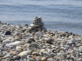 Fototapeta Desenie - A stone pyramid