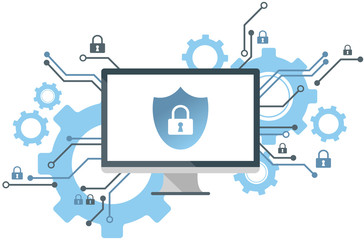 Cyber Security Vector