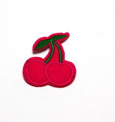 stickers for embroidery on clothing on white background\stickers for embroidery on clothes / textile