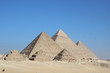 The full pyramids of Giza