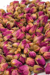 Wall Mural - Dried rosebuds