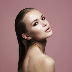 Wall Mural - beauty passion wet girl