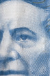 © Jne Valokuvaus - Details from the banknote. Mexican bill closeup