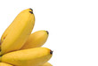 Fresh Banana on a white background.