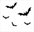 Flying Bats Vector