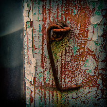 Old Metal Door Handle