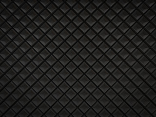  abstract 3d black small ..Diamond cube box pattern technology background render