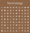 © palau83 - Set of technology simple icons